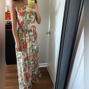 Lulu’s Autumnal Floral Maxi